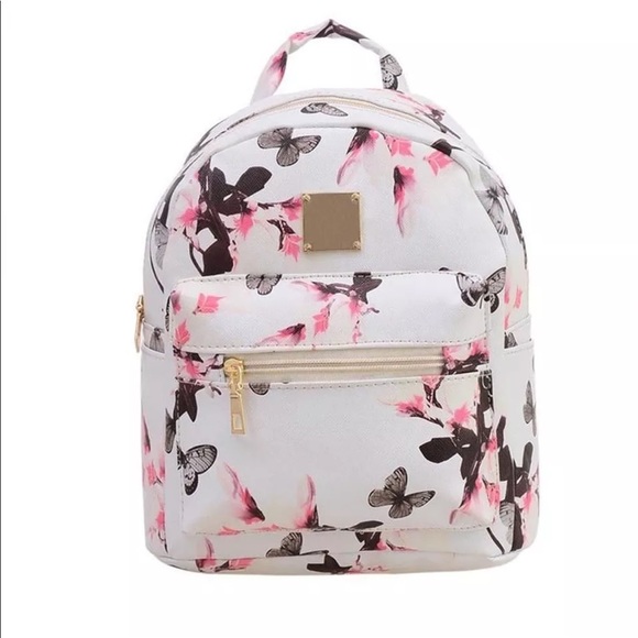 floral mini backpack